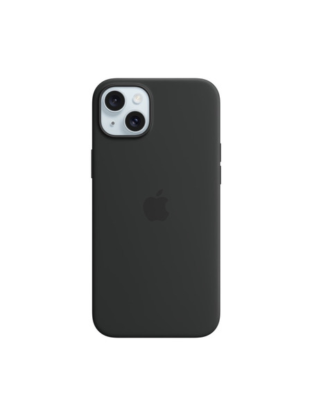 MagSafe対応iPhone 15 Plusシリコーンケース 詳細画像 ブラック 1