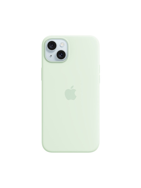 iPhone15Plus-SiliconeCase 詳細画像 ソフトミント 1