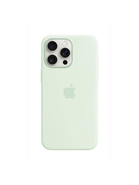 iPhone15ProMax-SiliconeCase 詳細画像 ソフトミント 1
