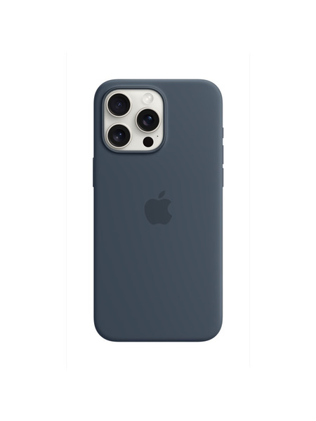 MagSafe対応iPhone 15 Pro Maxシリコーンケース 詳細画像 ストームブルー 1