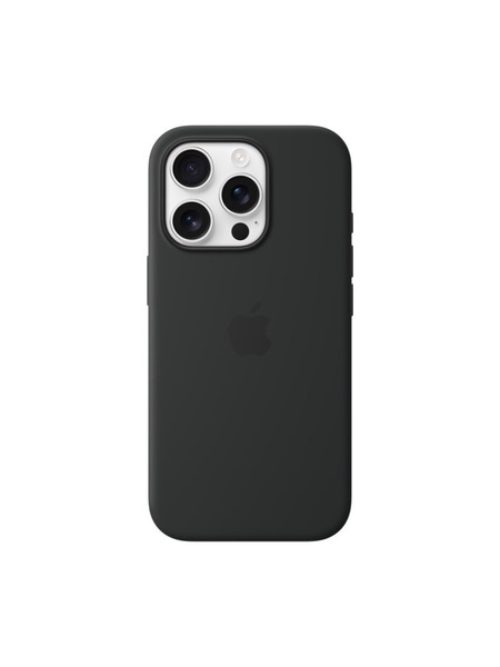 iPhone16Pro-SiliconeCase 詳細画像 ブラック 1