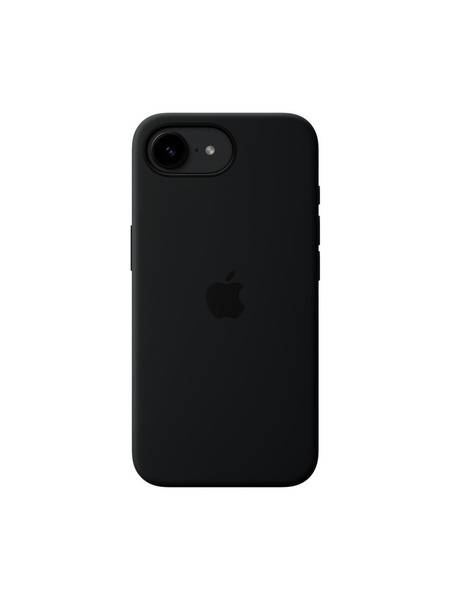 iPhone 16eシリコーンケース 詳細画像 ブラック 2