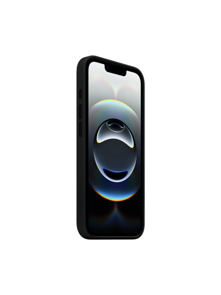 iPhone 16eシリコーンケース 詳細画像 ブラック 3