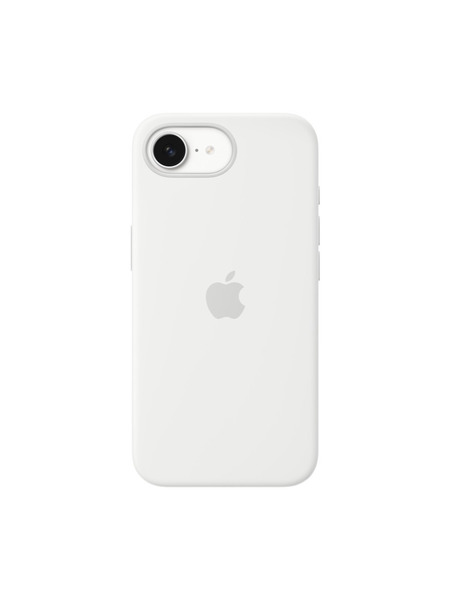 iPhone16e-SiliconeCase 詳細画像 ホワイト 1