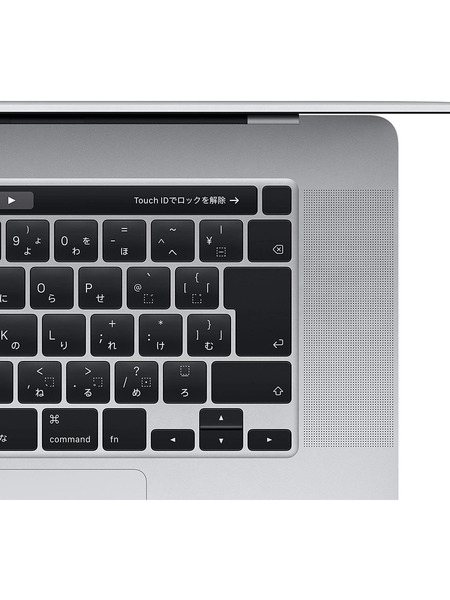 16インチ MacBook Pro Touch Bar 第9世代 2.6GHz 6コアIntel Core i7プロセッサ 512GB  詳細画像 シルバー 5